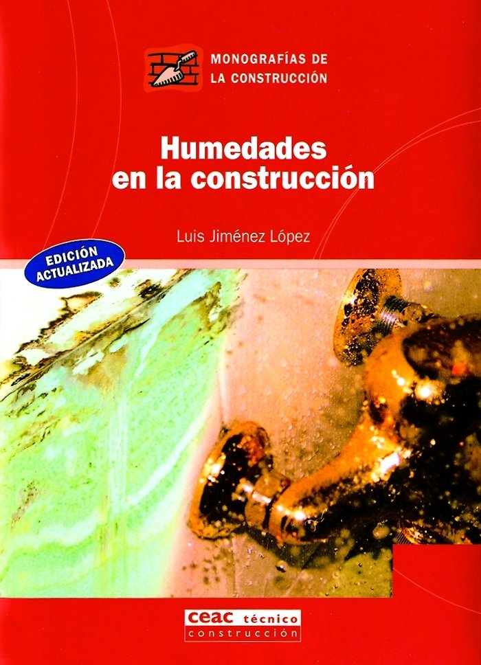 Humedades en la construcción, de Jiménez López | portada del libro