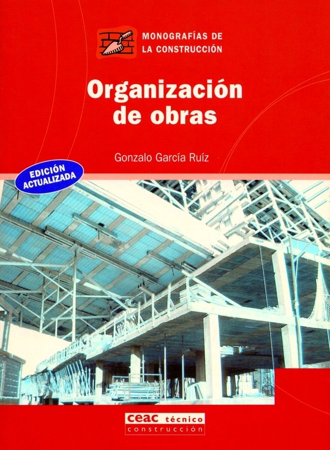 Organización de obras, de García | portada del libro