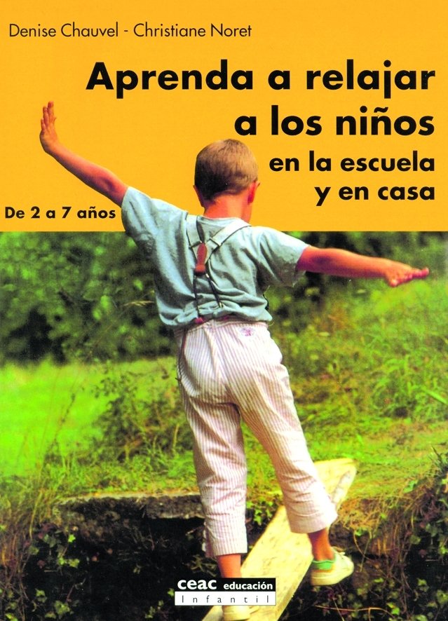 Aprenda a relajar a los niños en la escuela y en casa, de Noret | portada del libro