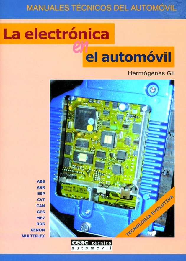 La electrónica en el automóvil, de Gil | portada del libro