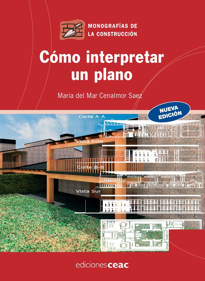 Cómo interpretar un plano, de Cenalmor Sáez | portada del libro