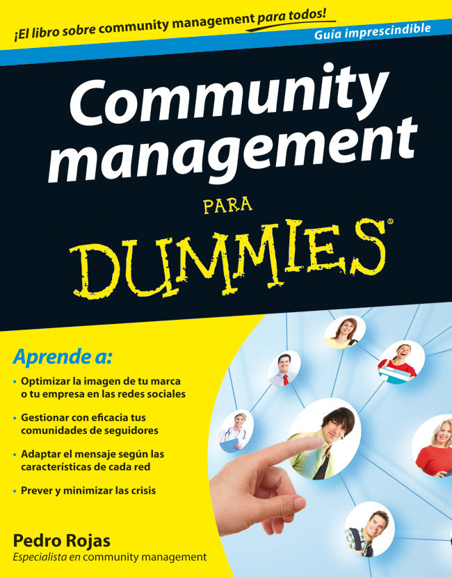 Community management Para Dummies, de Rojas | portada del libro