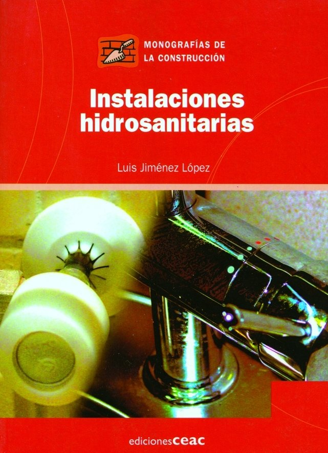 Instalaciones hidrosanitarias, de Jiménez López | portada del libro