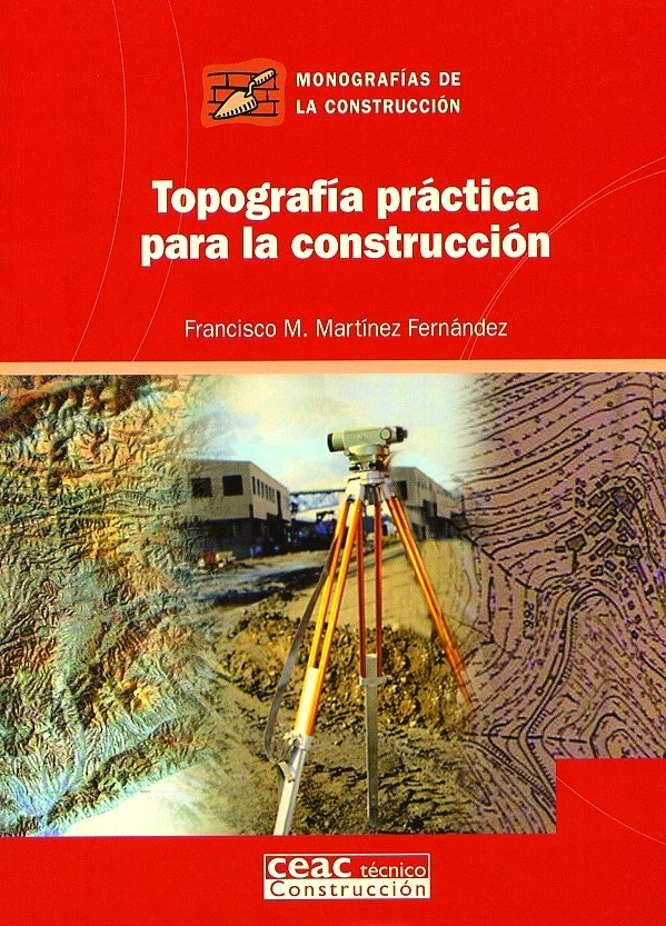 Topografía práctica para la construcción, de Martinez Fernandez | portada del libro