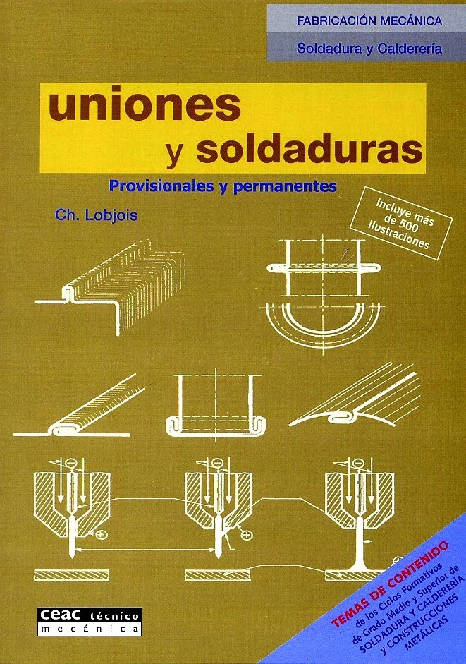 Uniones y soldaduras, de Lobjois | portada del libro