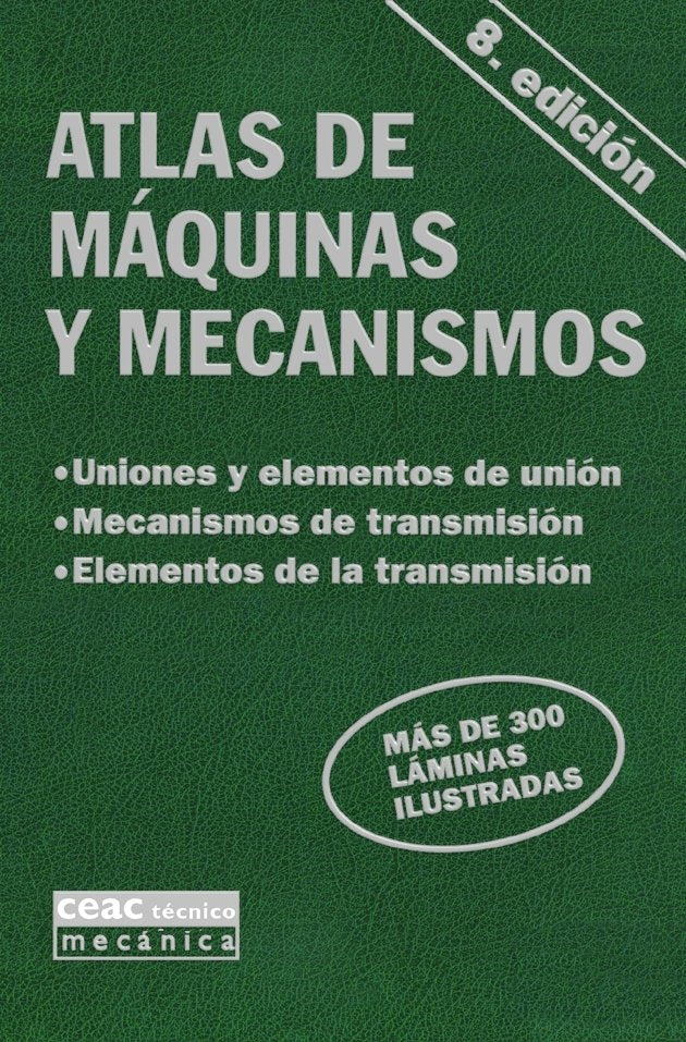 Atlas de máquinas y mecanismos, de AA. VV. | portada del libro