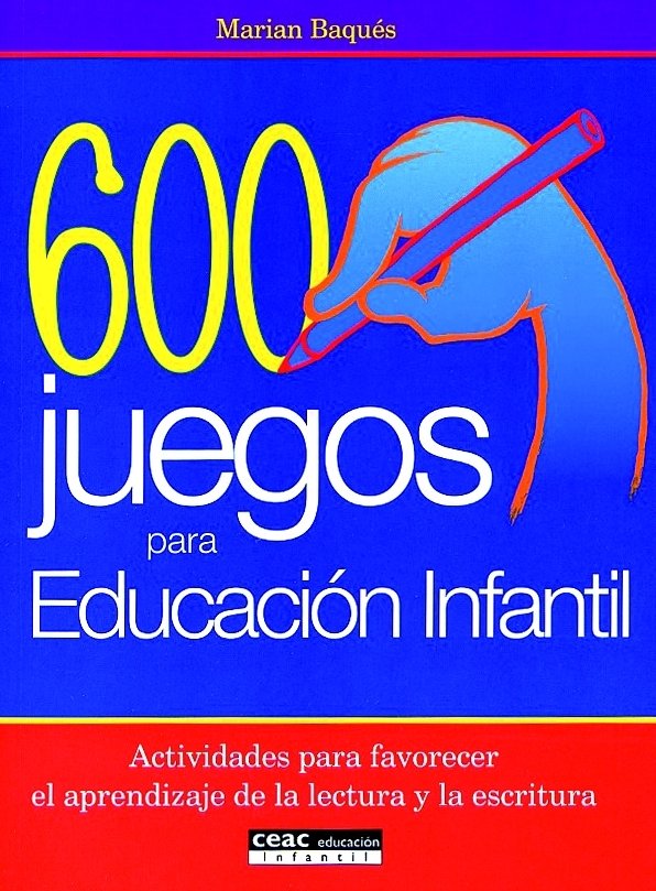 600 juegos para educación infantil, de Baques Trenchs | portada del libro