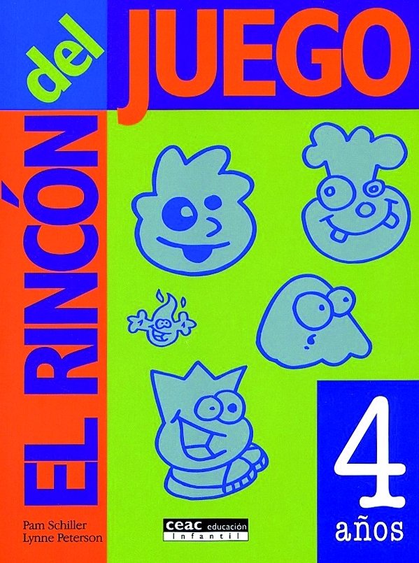 El rincón del juego. 4 años, de Peterson | portada del libro