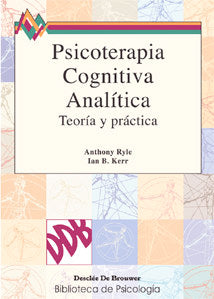 Psicoterapia cognitiva analítica, de Ryle | portada del libro
