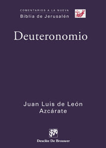 Deuteronomio, de De León Azcárate, Juan Luis | portada del libro