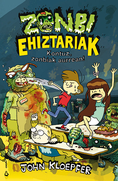 Kontuz, zonbiak aurrean!, de Kloepfer, John | portada del libro