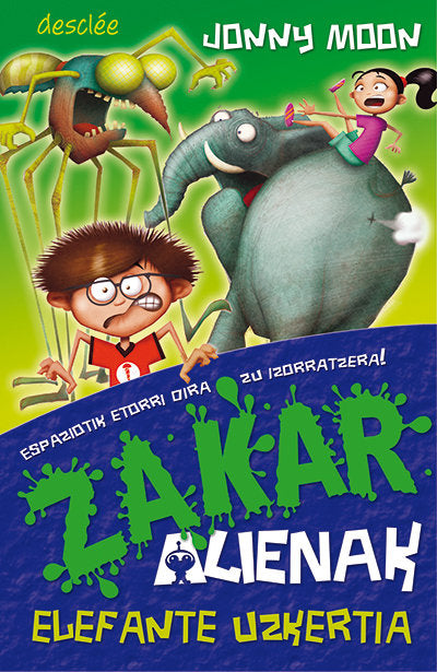 Elefante uzkertia, de Moon, Jonny | portada del libro