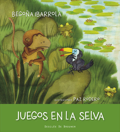 Juegos en la selva, de Ibarrola López de Davalillo | portada del libro