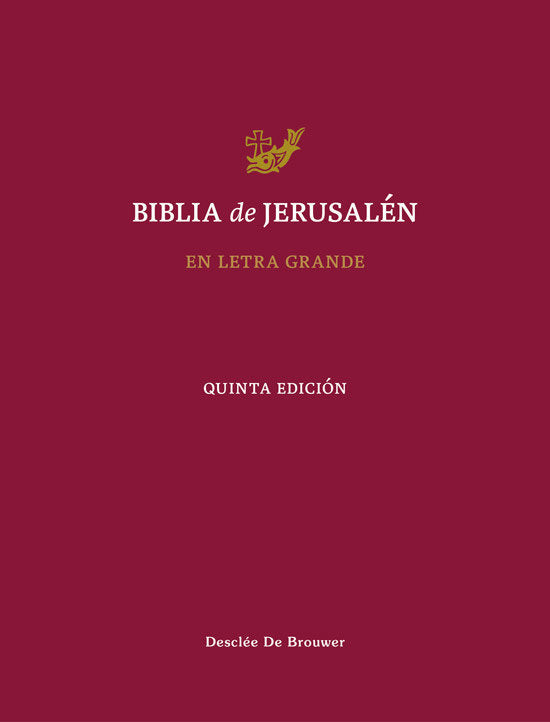 BIBLIA LETRA GRANDE JERUSALEN 5ªEDICION | portada del libro