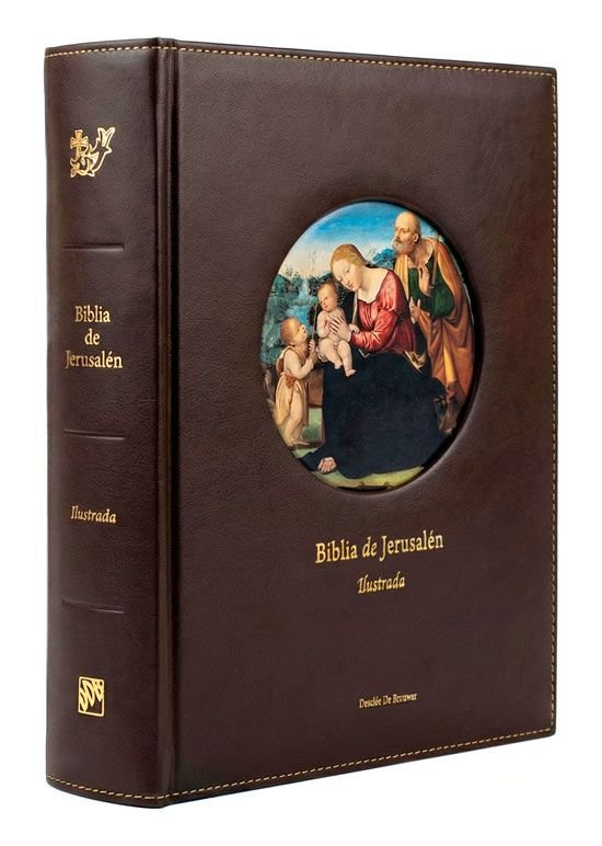 Biblia de jerusalen gran edicion ilustrada 5ª ed, de AA.VV. | portada del libro