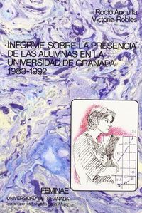 INFORME SOBRE PRESENCIA ALUMNAS, de SIN AUTOR | portada del libro
