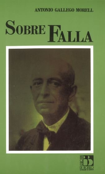 Sobre Falla, de Gallego Morell, A | portada del libro