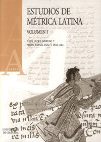 ESTUDIOS DE METRICA LATINA, de LUQUE MORENO | portada del libro