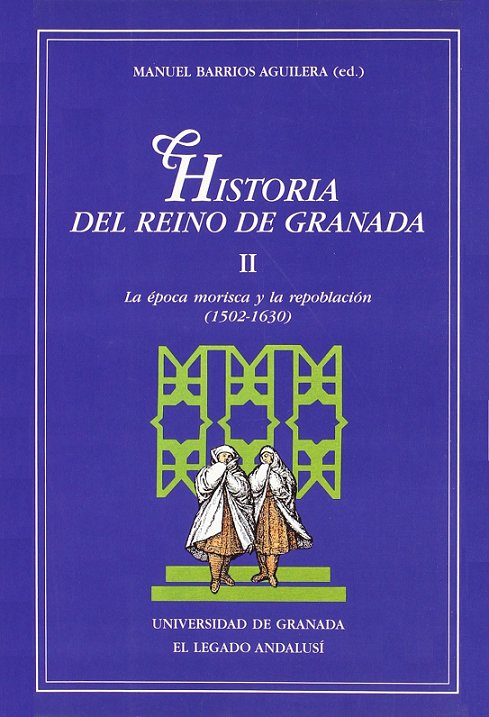 Historia del Reino de Granada, de Barrios Aguilera | portada del libro