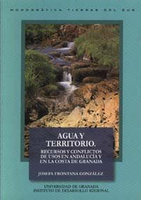 Agua y territorio, de Frontana González, J | portada del libro