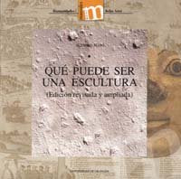 Qué puede ser una escultura, de Masó Guerri | portada del libro