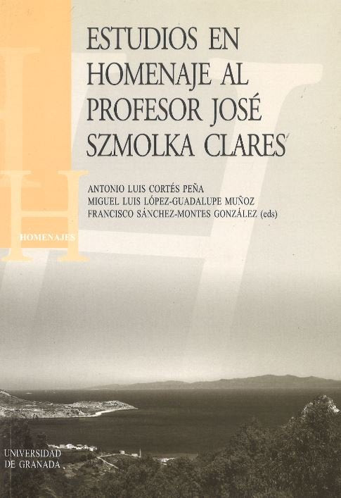 Estudios en homenaje al profesor José Szmolka Clares, de Varios autores | portada del libro