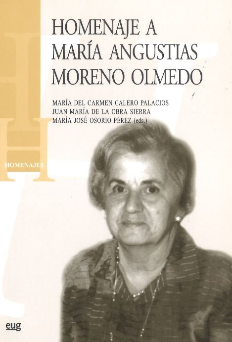 Homenaje a María Angustias Moreno Olmedo, de Calero Palacios, Mª del C | portada del libro