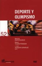 Deporte y olimpismo, de Mauricio Pastor Muñoz | portada del libro