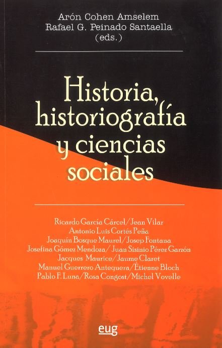 Historia, Historiografía y Ciencias Sociales, de COHEN | portada del libro