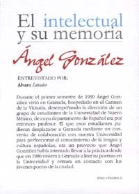 Ángel González entrevistado por Álvaro Sálvador, de González, Ángel | portada del libro