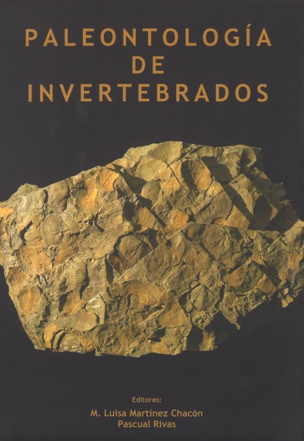 Paleontología de invertebrados, de Martínez Chacón | portada del libro