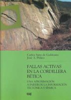 Fallas activas en la Cordillera Bética, de Carlos Sanz de Galdeano | portada del libro