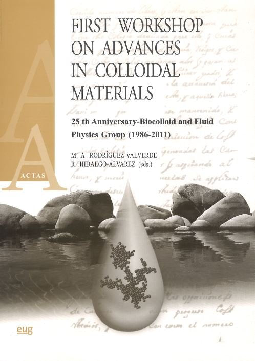First workshop on advances in colloidal materials, de AA.VV. | portada del libro