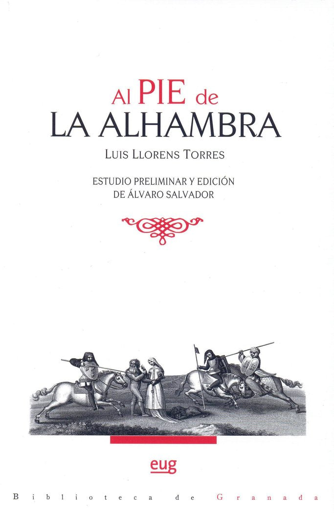 Al pie de la Alhambra, de Llorens Torres | portada del libro