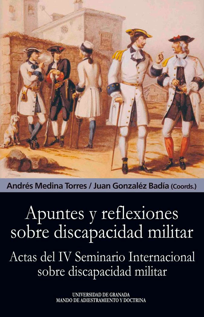 Apuntes y reflexiones sobre discapacidad militar, de Varios autores | portada del libro