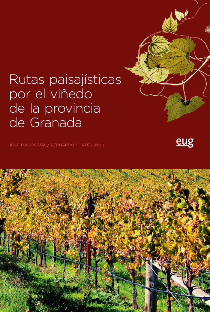 Rutas paisajísticas por el viñedo de la provincia de Granada, de Rosúa Campos, José Luis | portada del libro