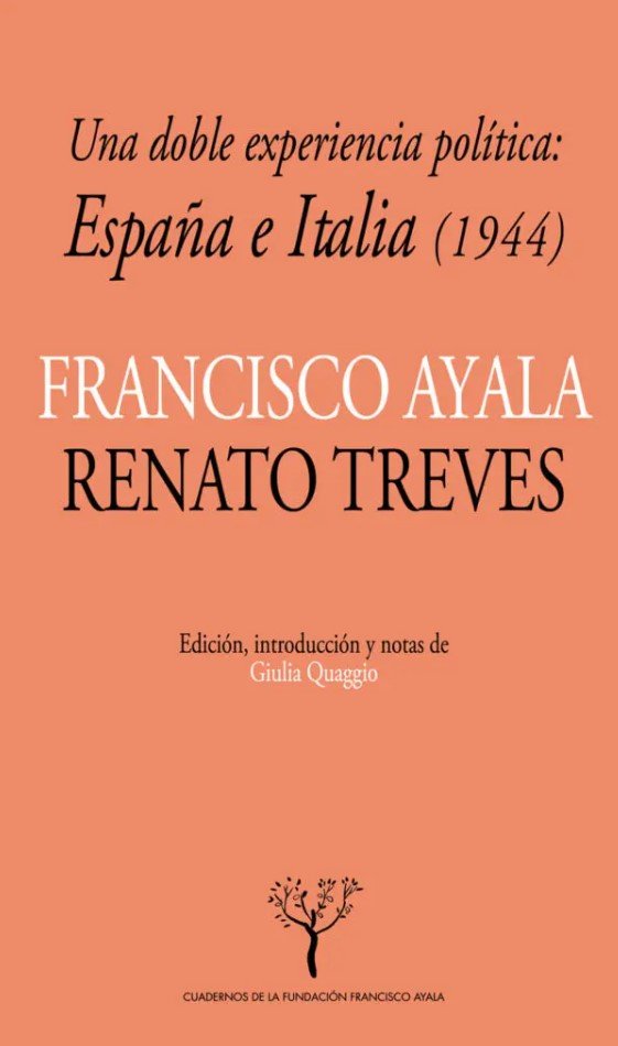 Una doble experiencia política: España e Italia (1944), de Ayala García-Duarte, Francisco | portada del libro