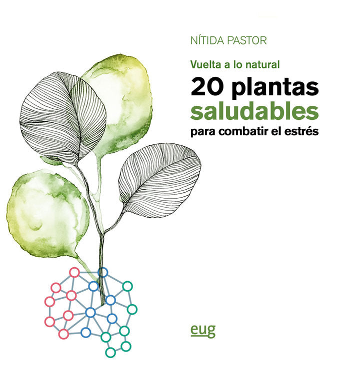 20 plantas saludables para combatir el estrés, de Pastor Pérez, Nítida | portada del libro