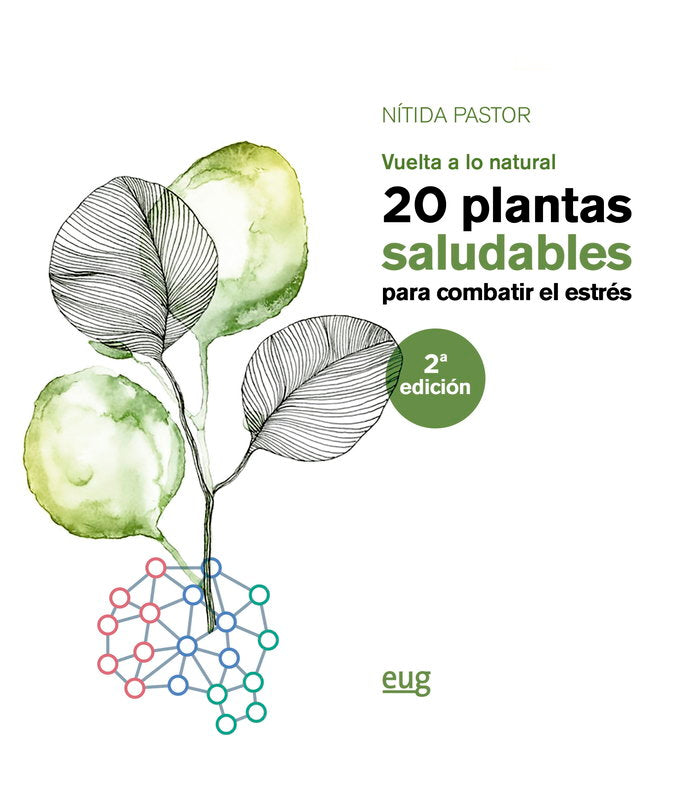 20 plantas saludables para combatir el estrés, de Pastor Pérez, Nítida | portada del libro