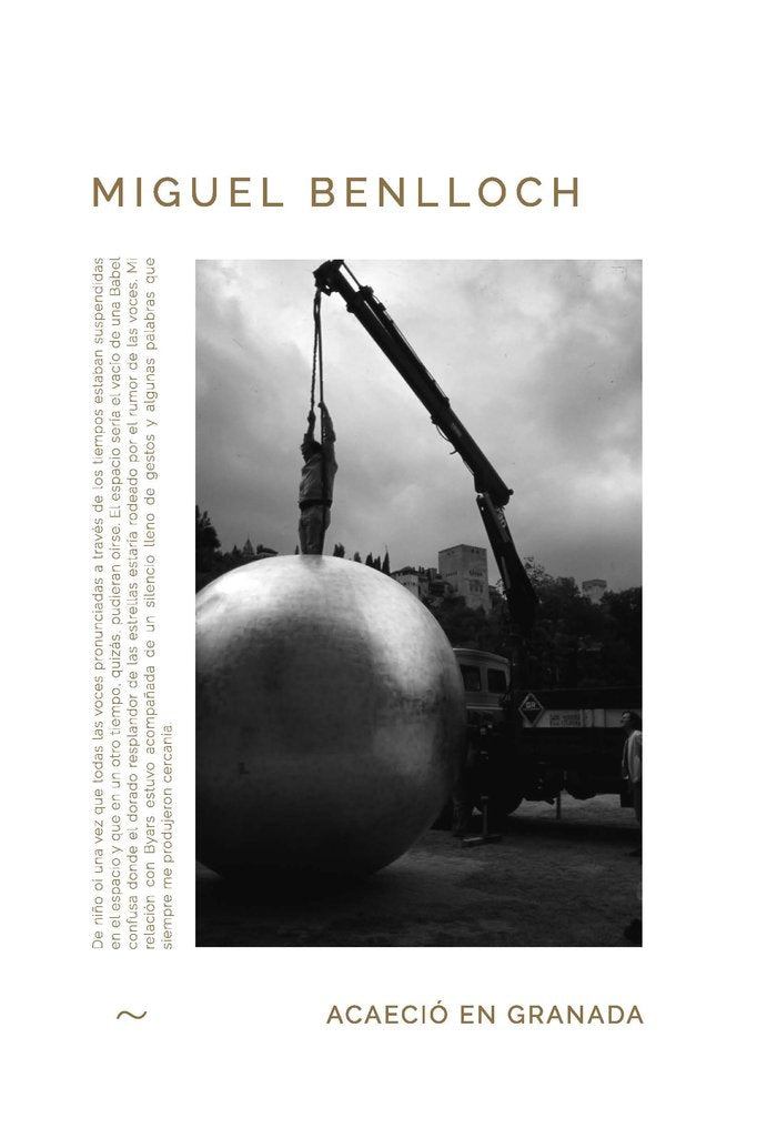 Acaeció en Granada, de Benlloch | portada del libro
