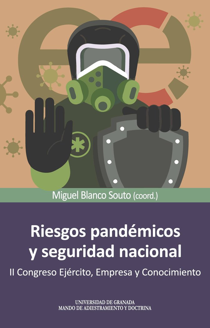 RIESGOS PANDEMICOS Y SEGURIDAD NACIONAL, de AA.VV. | portada del libro
