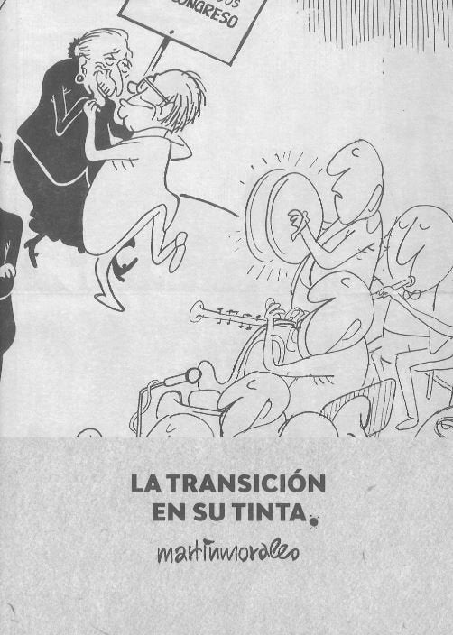 LA TRANSICION EN SU TINTA, de MARTINMORALES | portada del libro