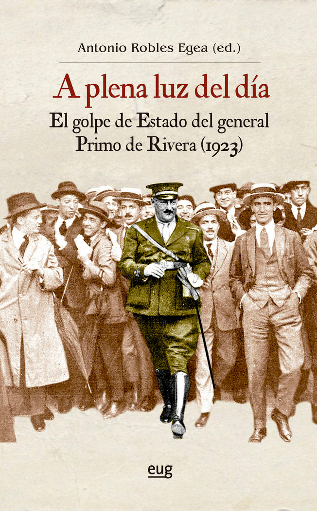 A PLENA LUZ DEL DIA EL GOLPE DE ESTADO DEL GENERAL PRIMO DE, de ROBLES EGEA, ANTONIO | portada del libro