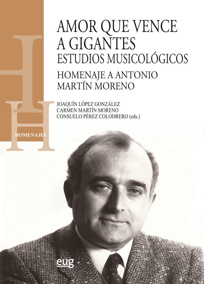 AMOR QUE VENCE A GIGANTES: ESTUDIOS MUSICOLOGICOS, de VARIOS AUTORES | portada del libro
