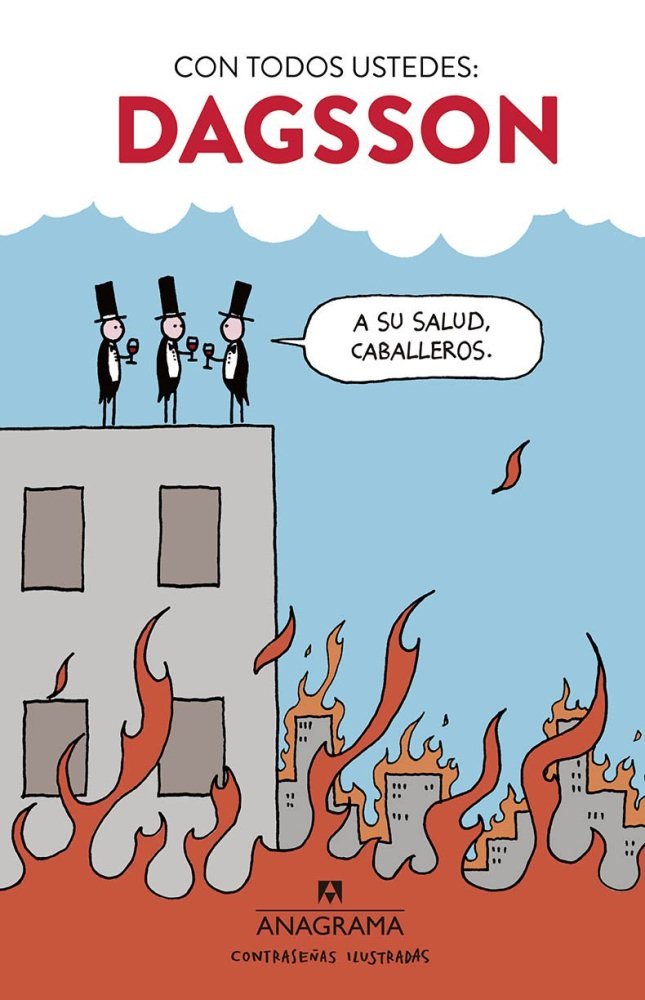 Con todos ustedes: Dagsson, de Dagsson, Hugleikur | portada del libro