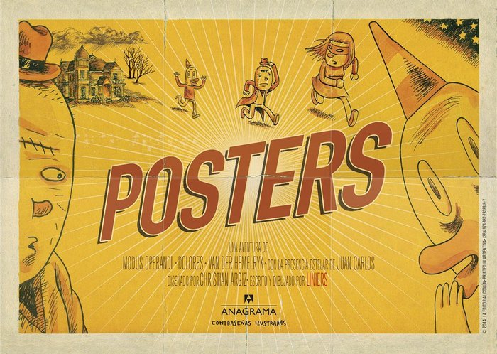Pósters, de Liniers, Ricardo | portada del libro