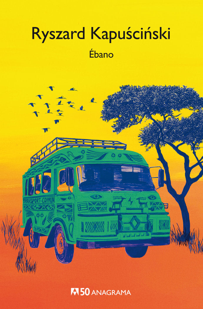 Ébano, de Kapuscinski | portada del libro