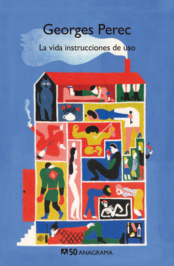 La vida instrucciones de uso, de Perec | portada del libro
