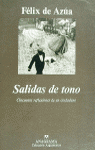 Salidas de tono, de SIN AUTOR | portada del libro