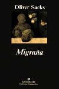 MIGRAÑA *, de Sacks | portada del libro